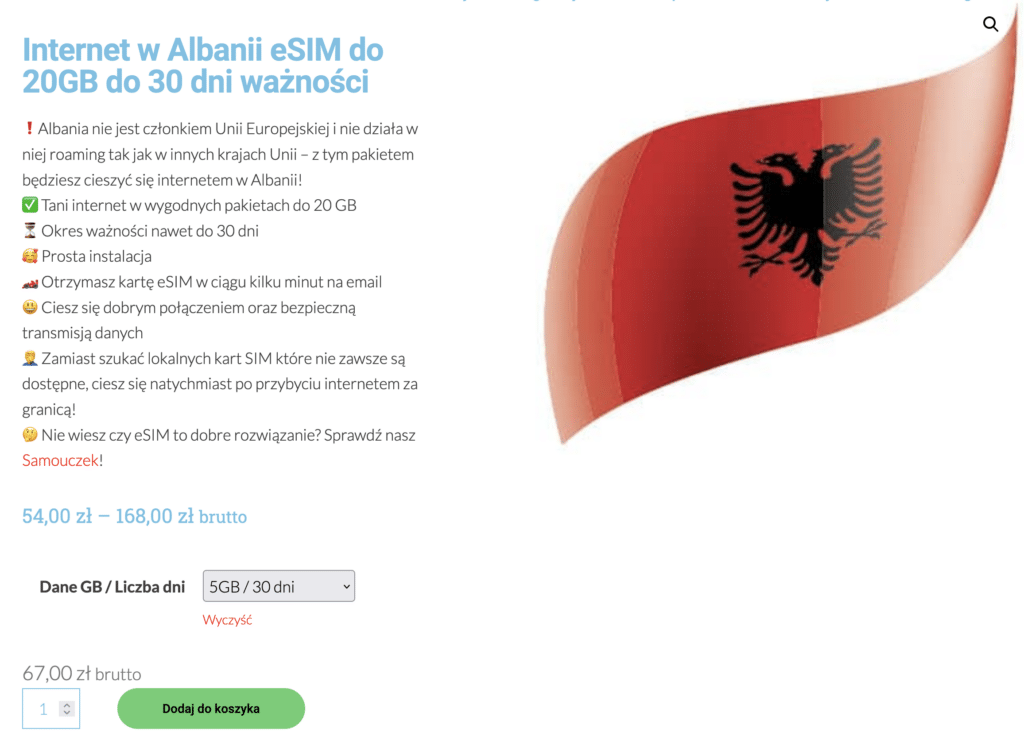 Internet-w-Albanii-esim